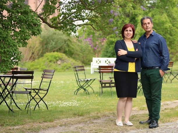 Cham.Café im Garten des Museenhofes