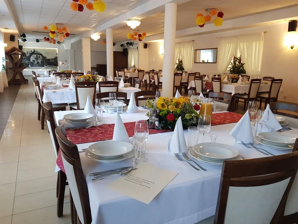 Gastraum der Pension