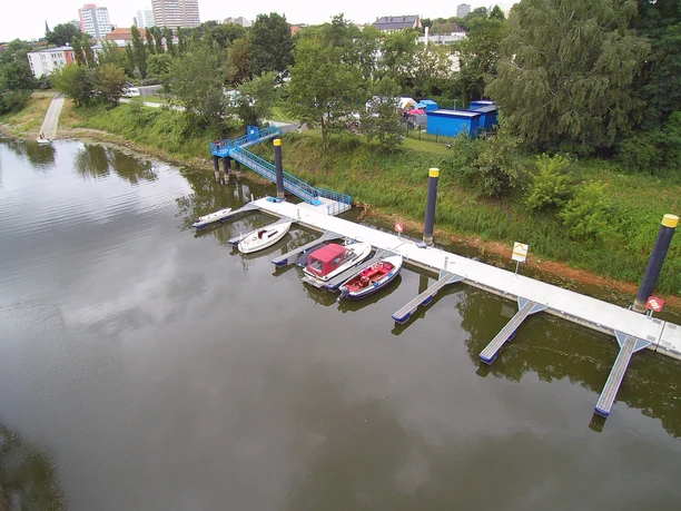 Sportboot Marina am Winterhafen