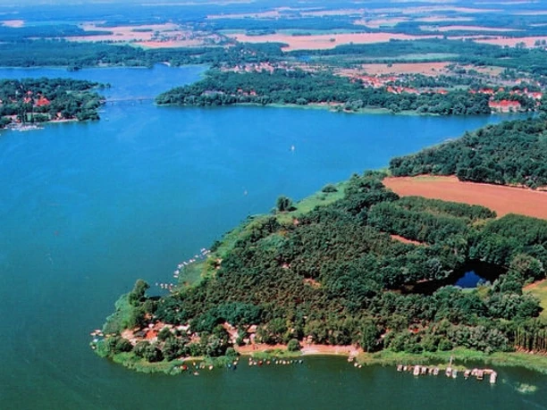 Blick auf den Camping- und Ferienpark