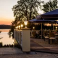 Seeterrasse des Hotel-Resorts Märkisches Meer