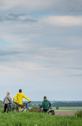 Radfahren an der Oder