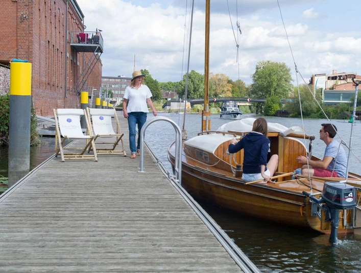 Steg Anleger Kammgarnspinnerei
