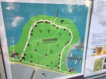 Fontanepark Bad Saarow mit Literaturpfad