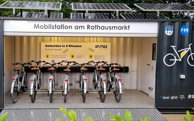 Mobilstation am Rathausmarkt