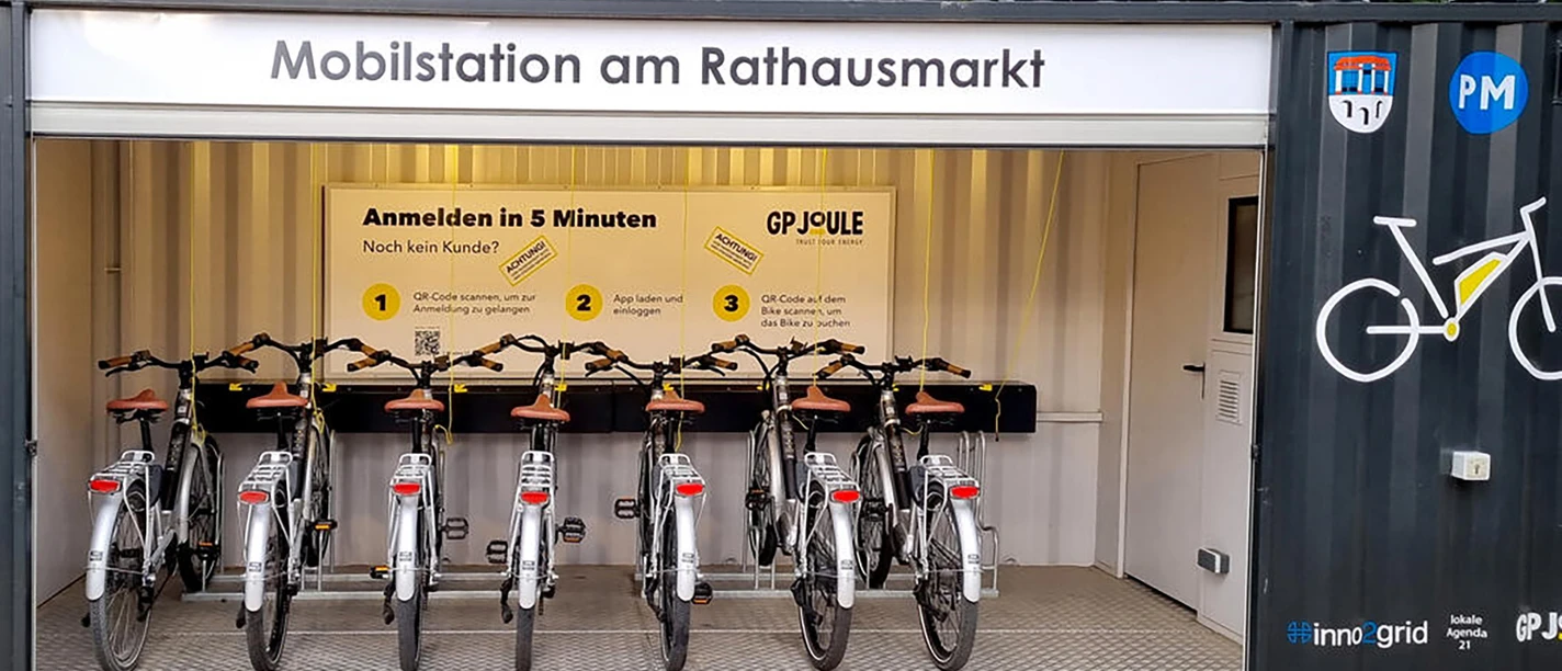 Mobilstation am Rathausmarkt