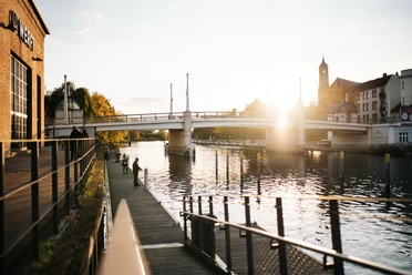 Jahrtausendbrücke in Brandenburg an der Havel