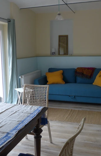 Wohnbereich im Ferienhäuschen