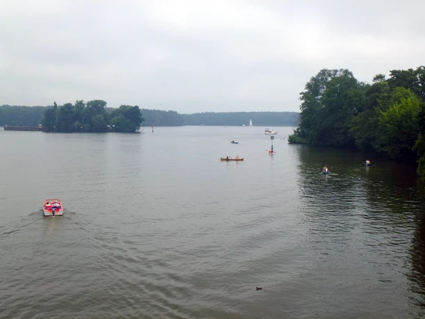 Blick auf den Seddinsee in Schmöckwitz