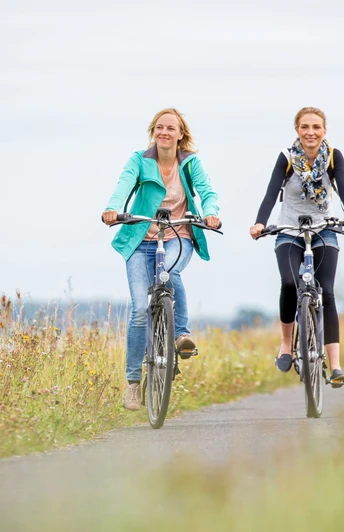 Radfahren auf dem Oder-Neiße-Radweg