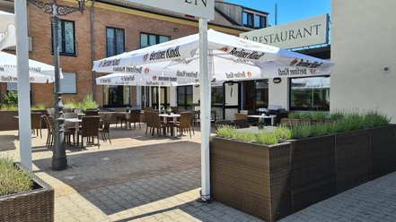 Biergarten im Komforthotel Großbeeren