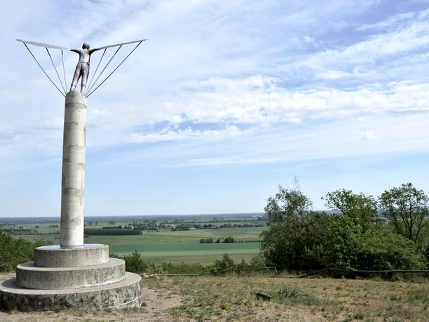 Windharfe auf dem Gollenberg