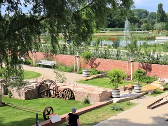 Blick auf die ehemalige Sägemühle