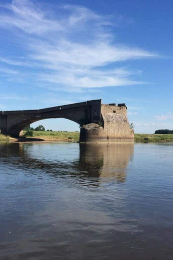 Blick auf die Oder bei Aurith