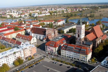 Panorama Frankfurt (Oder) und Slubice