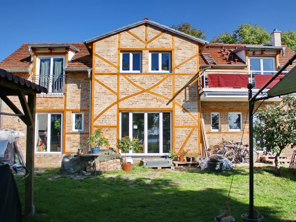 Hausansicht Ferienwohnung Seeblick