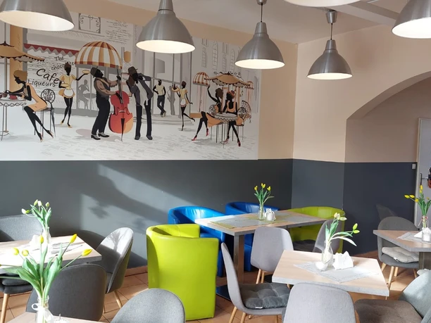 Cafe Point: Sitzbereich