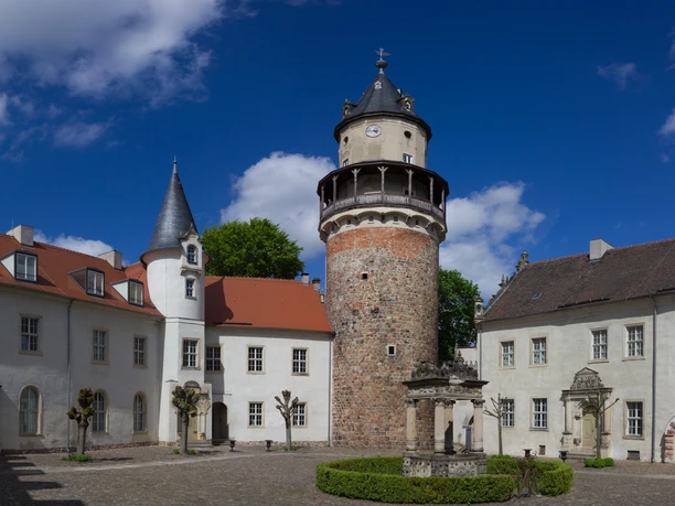 Blick über den Schlossinnenhof