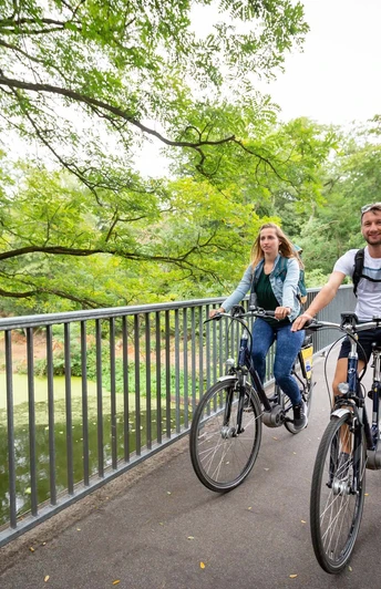 Radfahren an der Spree
