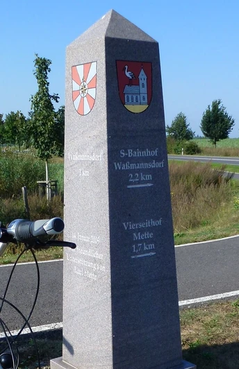 Meilenstein in Schoenefeld