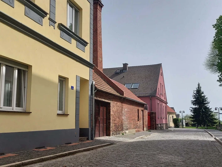 Außenansicht der Ferienwohnung Priewisch in Eisenhüttenstadt