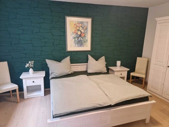 Schlafzimmer - Ferienwohnung Luckenberger Straße