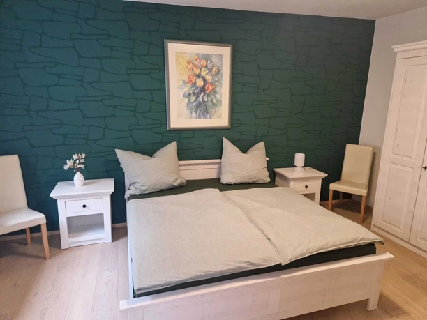 Schlafzimmer - Ferienwohnung Luckenberger Straße