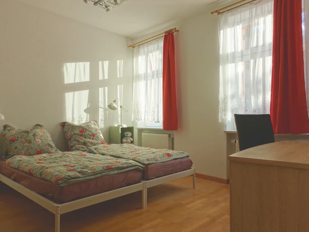 Schlafzimmer - Ferienhaus Omas Linde