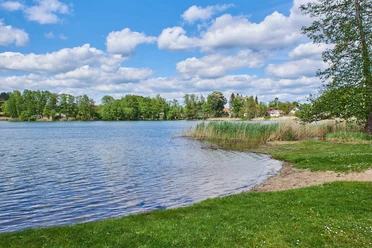 Badestrand am kleinen Stienitzsee