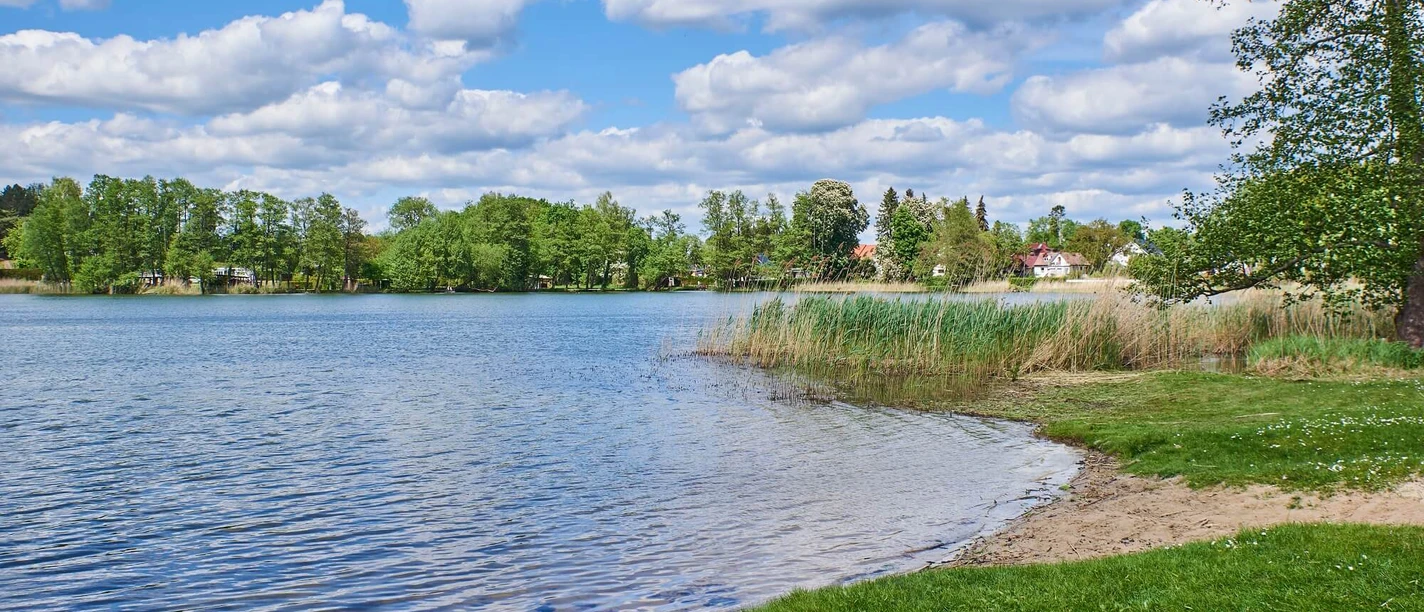 Badestrand am kleinen Stienitzsee