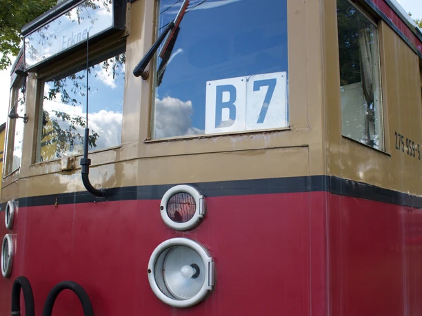 Historische S-Bahnfahrzeuge in Erkner