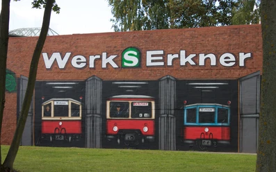Historische S-Bahnfahrzeuge in Erkner