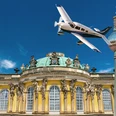 Flugzeug, Sanssouci, Fernsehturm