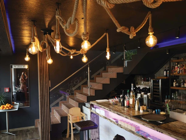 Innenraum der Pizzeria Oliveto