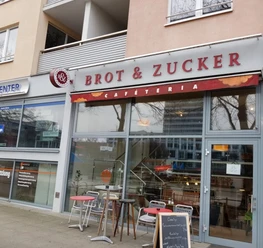 Cafe "Brot & Zucker" von außen