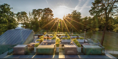 Dachterrasse der PanoramaSauna