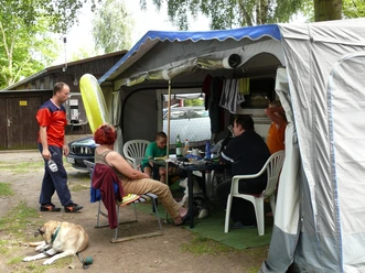 Camping mit Hund