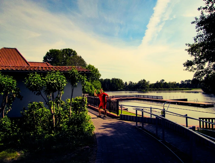 Flussbadeanstalt im Spreepark Beeskow