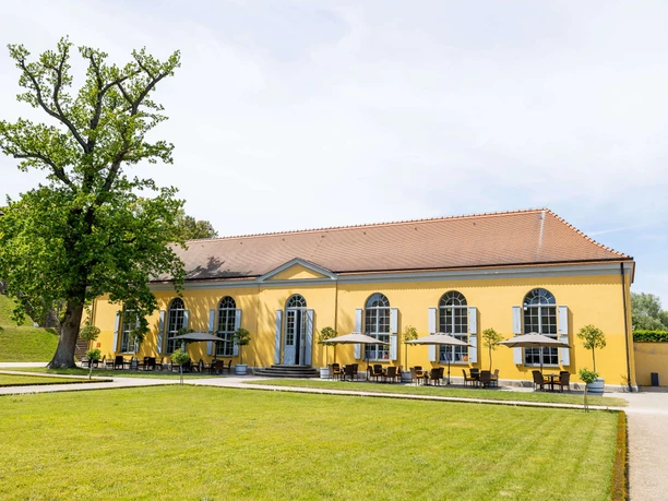 Orangerie im Barockgarten des Kloster Neuzelle