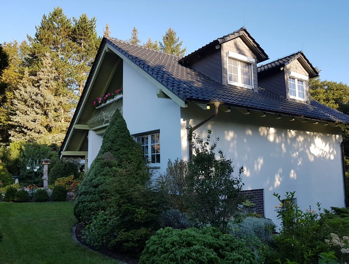 Dorfidyll Straßenansicht