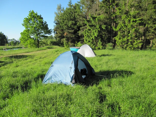 Zelten bei Hangelsberg