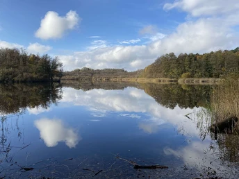 Karutzsee entlang der Märkischen Runde in Erkner