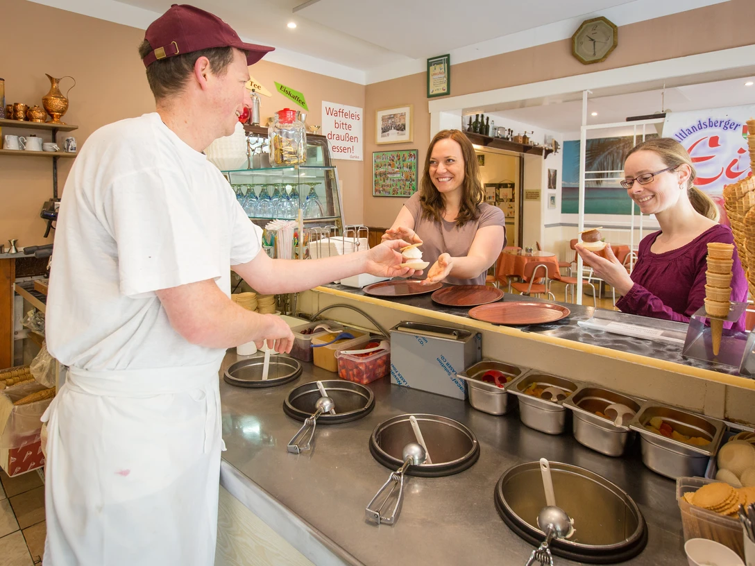 Eisdiele "Berliner Tor" in Altlandsberg