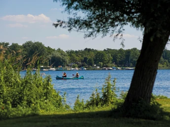 Drei Seenrundfahrt, Kanu