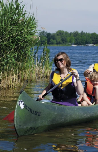 Kanu-Rundtour über die Wublitz