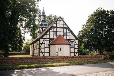 Fachwerkkirche in Milow