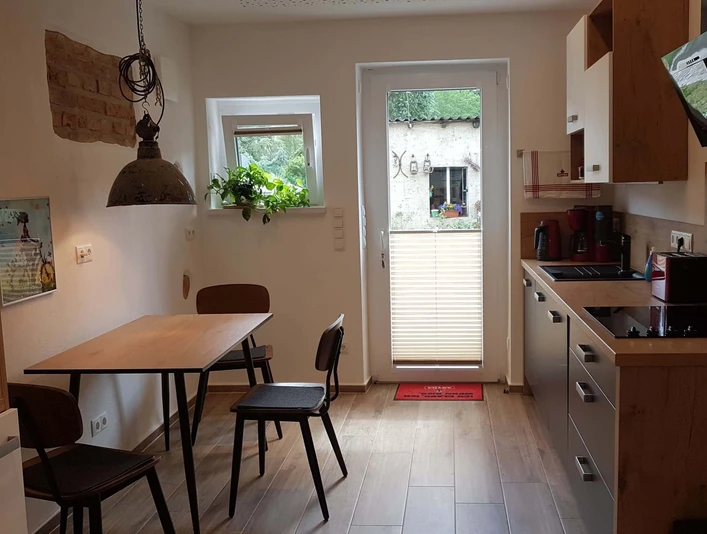 Küche mit Sitzecke