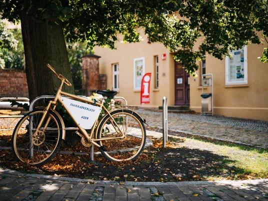Fahrradvermietung in der Tourist-Information Ketzin/Havel