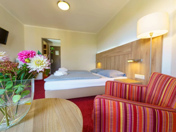 Zimmer im Hotel Einklang