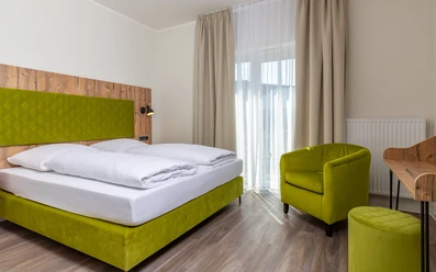 Doppelzimmer im Hotel "Fuchsbau"